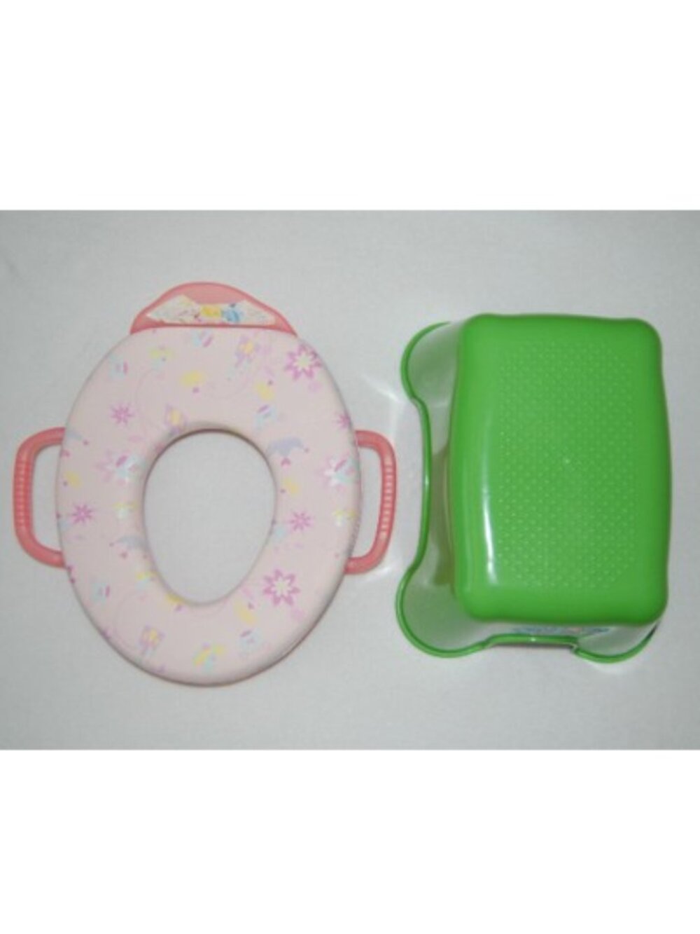 Disney Potty Training Seat & Plastic Step Stool